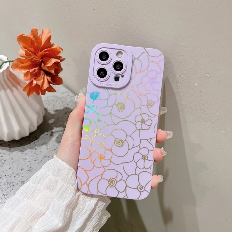 Rose Flower Floral Soft iPhone Case