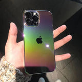 Luxury Rainbow Laser Aurora Soft iPhone Case