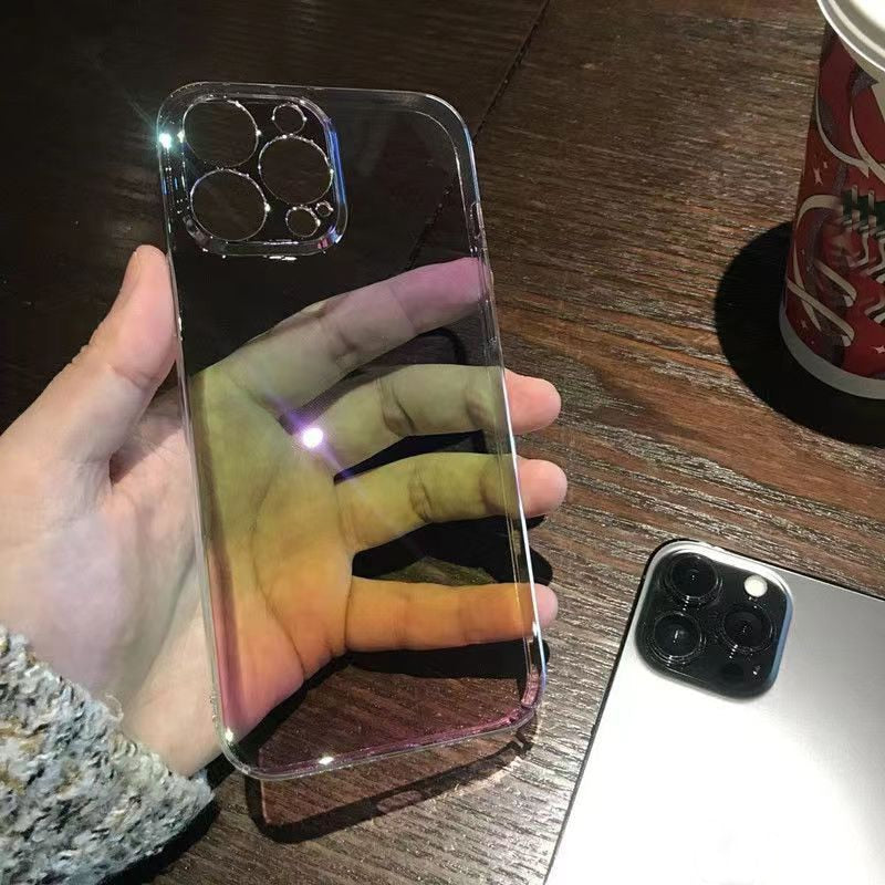 Luxury Rainbow Laser Aurora Soft iPhone Case