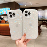 Glitter Shell Soft Silicone iPhone Case