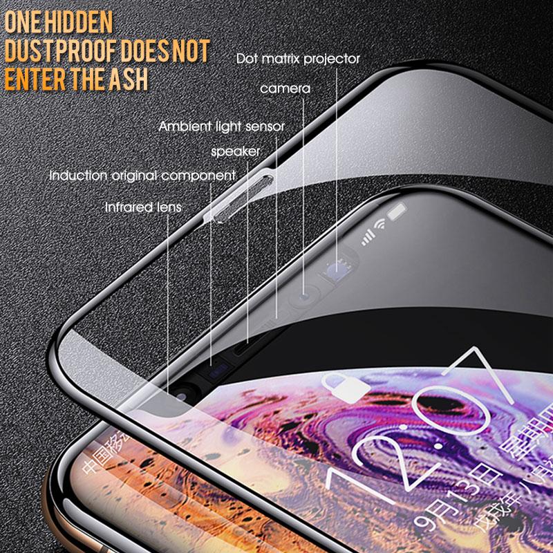 30D Curved Edge Tempered Glass iPhone Screen Protector