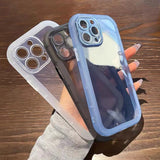 Camera Lens Protection Shockproof Clear Soft iPhone Case