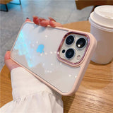 Cute Camera Len Protective Clear Soft iPhone Case