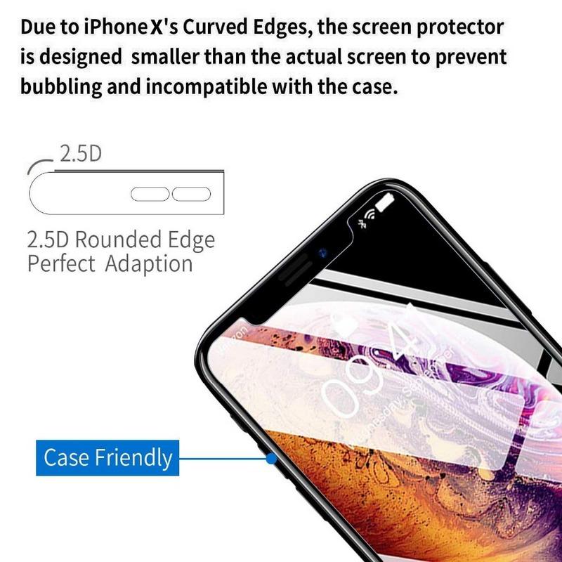 Tempered Glass iPhone Screen Protector