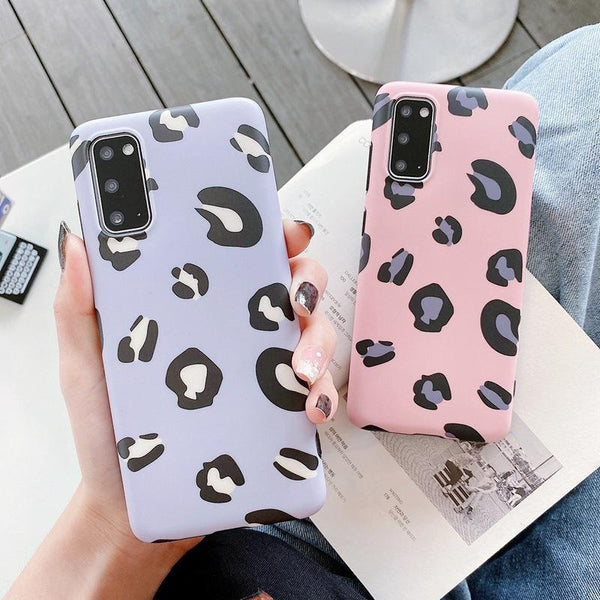 Fashion Leopard Print Soft Samsung Case