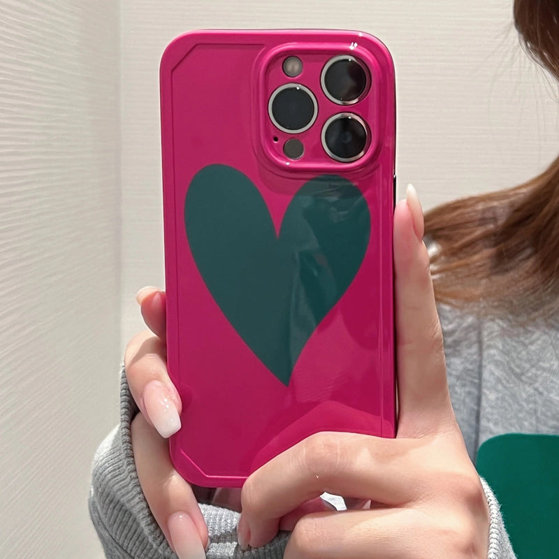 Love Heart Soft iPhone Case