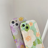 Cute Flower Soft Silicone iPhone Case