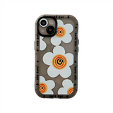 Daisy Painting Shockproof Clear Soft iPhone Case