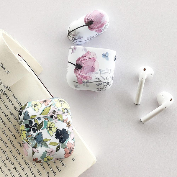 Luminous Art Flower Soft AirPods Case