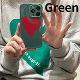 Love Heart Soft iPhone Case