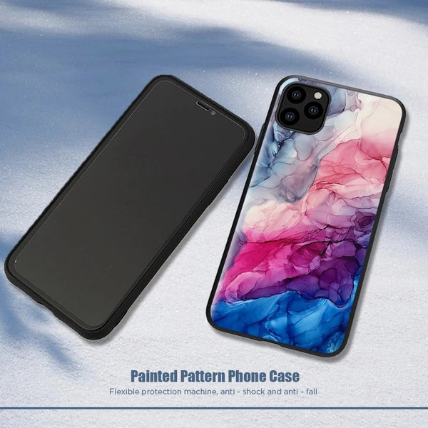 Watercolor Marble Pattern Phone Case for iPhone