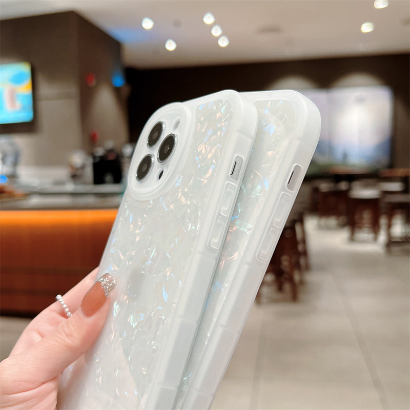 Glitter Shell Soft Silicone iPhone Case