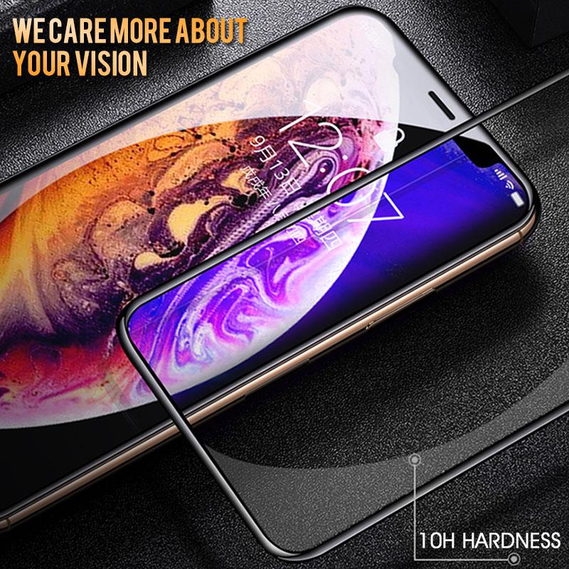 30D Curved Edge Tempered Glass iPhone Screen Protector