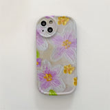 Cute Flower Soft Silicone iPhone Case