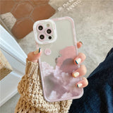 Aesthetics Retro Moon Night Cloud Camera Lens Protection Shockproof Soft iPhone Case