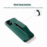 Support Magnetic Car Holder Wrist Strap Stand Soft iPhone Case