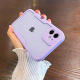 360 Full Body Protection Transparent Front Screen Shockproof Soft iPhone Case