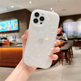 Glitter Shell Soft Silicone iPhone Case