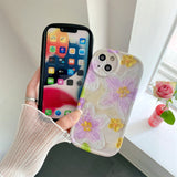 Cute Flower Soft Silicone iPhone Case