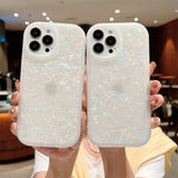 Glitter Shell Soft Silicone iPhone Case