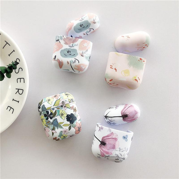 Luminous Art Flower Soft AirPods Case